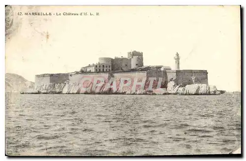 Ansichtskarte AK Marseille Vue generale sur de Notre Dame de la Garde