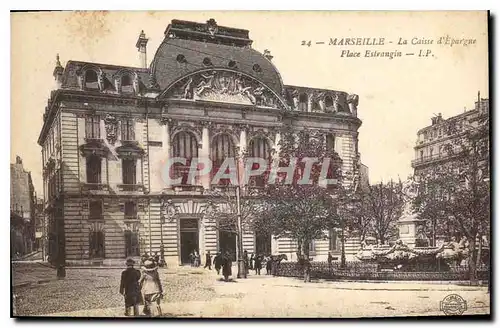 Cartes postales Marseille Caisse d'Epargne