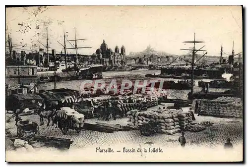 Cartes postales Marseille Bassin de la Joliette