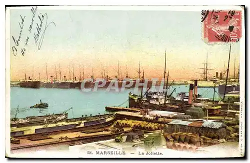 Cartes postales Marseille La Joliette