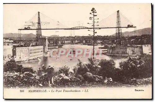 Cartes postales Marseille Le Pont Transbordeur