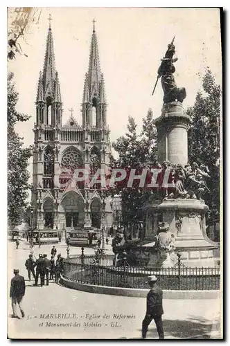 Cartes postales Marseille Eglise des Reformes