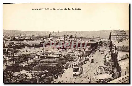 Cartes postales Marseille Bassins de la Joliette