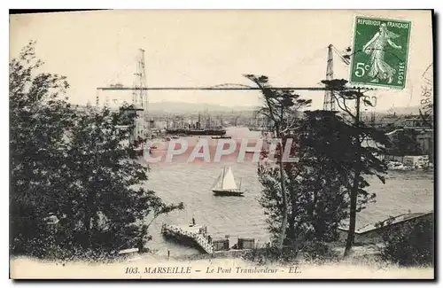 Cartes postales Marseille Le Pont Transbordeur