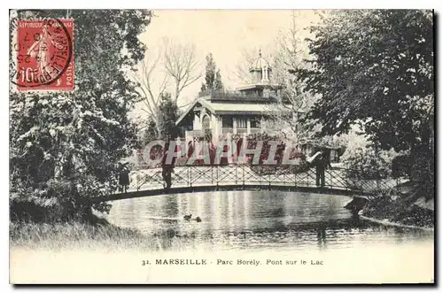 Cartes postales Marseille Parc Borely