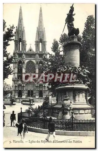 Cartes postales Marseille Eglise des Reformes