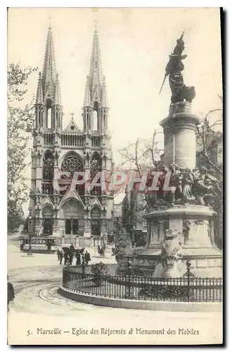 Cartes postales Marseille Eglise des Reformes