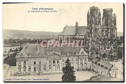 Cartes postales Toul Pittoresque La Cathedrale