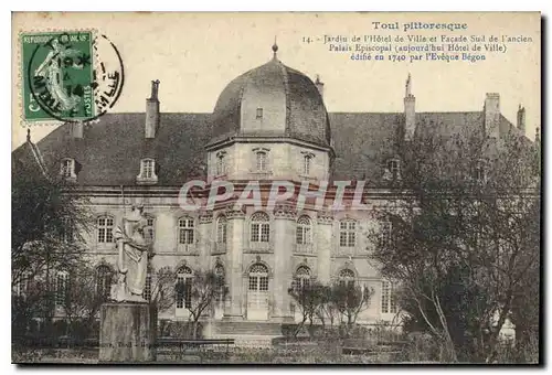 Ansichtskarte AK Toul Pittoresque Jardin de l'Hotel de Ville