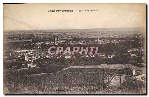 Cartes postales Toul Pittoresque Vue generale