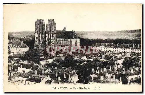 Cartes postales Toul Vue generale