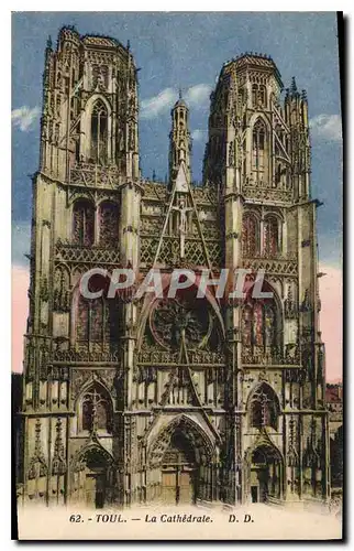 Cartes postales Toul La Cathedrale