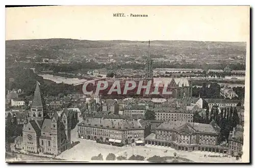 Cartes postales Metz Panorama