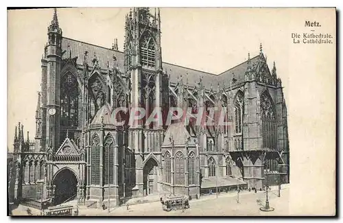 Cartes postales Metz La Cathedrale