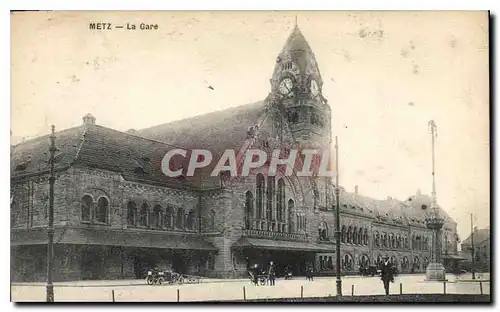 Cartes postales Metz La Gare