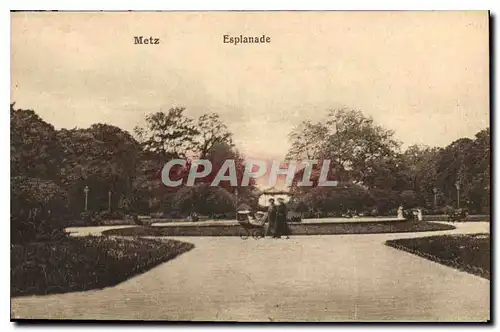 Cartes postales Metz Esplanade