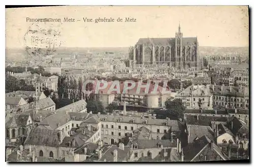 Ansichtskarte AK Metz Vue generale de Metz