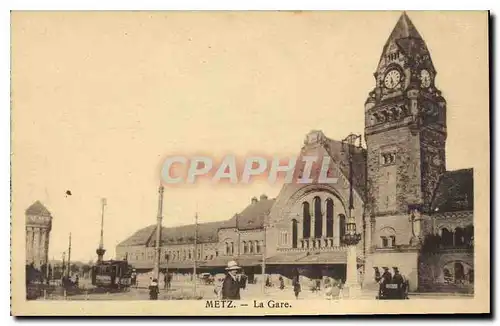 Cartes postales Metz La Gare