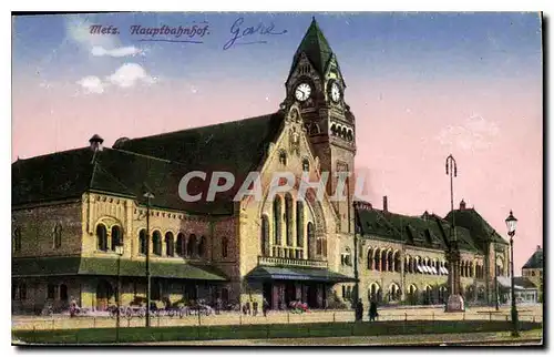 Cartes postales Metz Houptbahnhof
