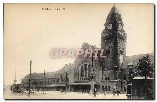 Cartes postales Metz La Gare