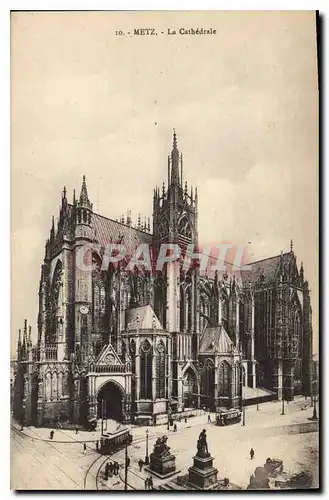 Cartes postales Metz La Cathedrale