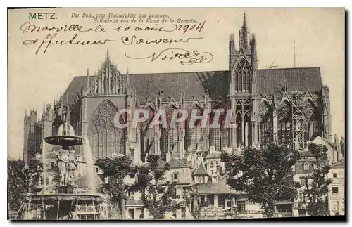 Cartes postales Metz Cathedrale