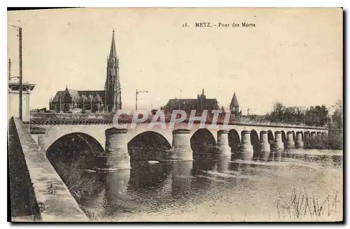 Ansichtskarte AK Metz Pont des Morts