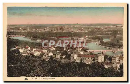 Cartes postales Metz Vue Generale