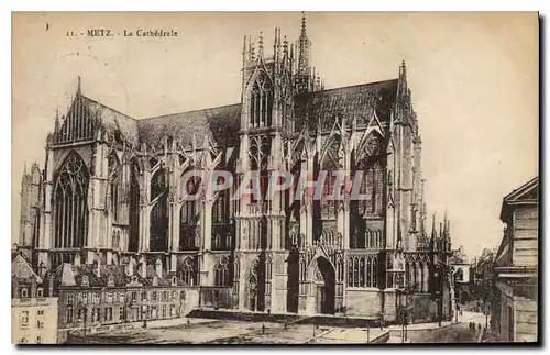 Cartes postales Metz La Cathedrale