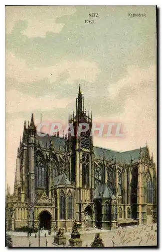 Cartes postales Metz Cathedrale