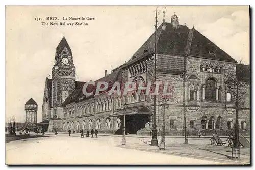 Cartes postales Metz La Nouvelle Gare