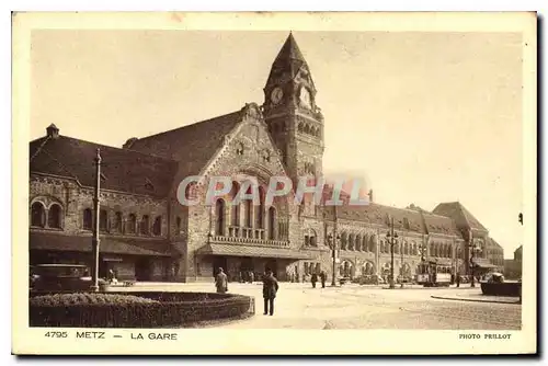 Cartes postales Metz La Gare