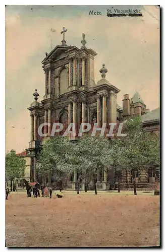 Cartes postales Metz St Vincenzkirche