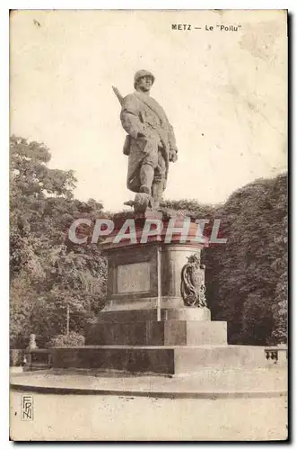 Cartes postales Metz Le Poilu