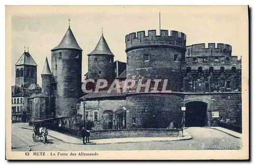 Cartes postales Metz La Porte des Allemands