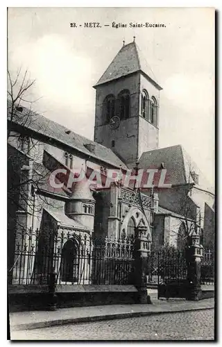 Ansichtskarte AK Metz Eglise Saint Eucaire