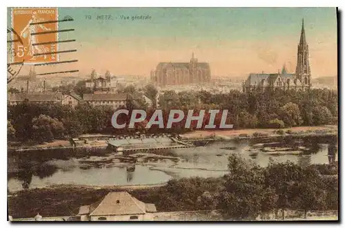 Cartes postales Metz Vue generale