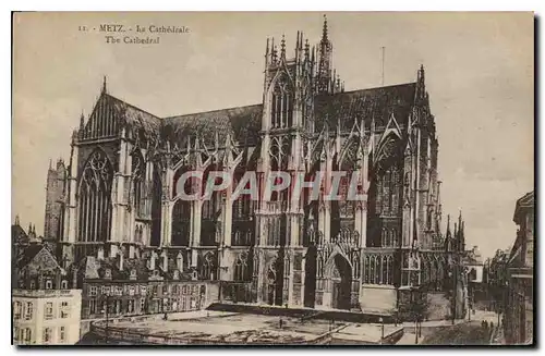 Cartes postales Metz La Cathedrale