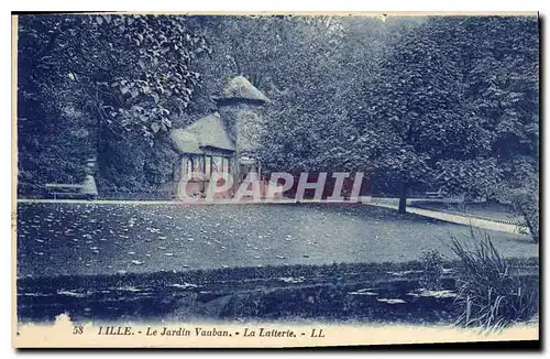 Cartes postales Lille Le Jardin Vauban La Laiterie