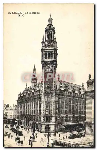 Cartes postales Lille La Bourse