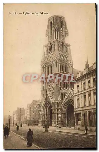 Ansichtskarte AK Lille Eglise du Sacre Coeur