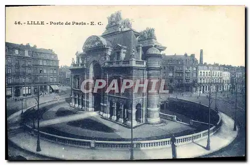 Cartes postales Lille Porte de Paris