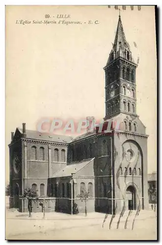 Cartes postales Lille L'Eglise Saint Martin d'Esquermes