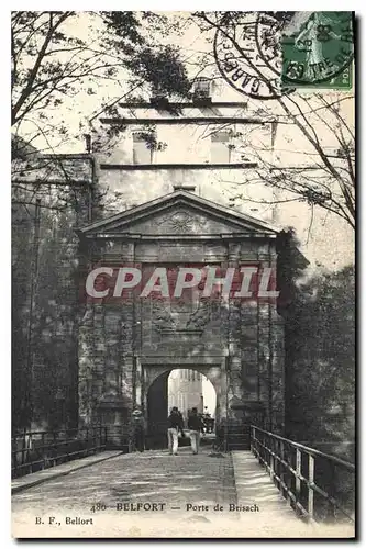 Cartes postales Belfort Porte de Brisach