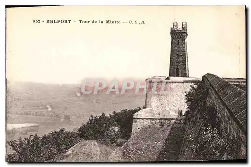 Cartes postales Belfort Tour de la Miotte