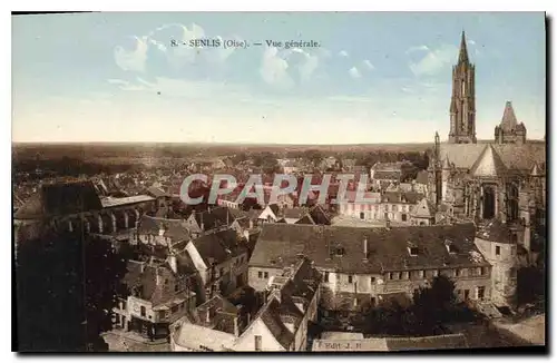 Cartes postales Senlis (oise) Vue generale