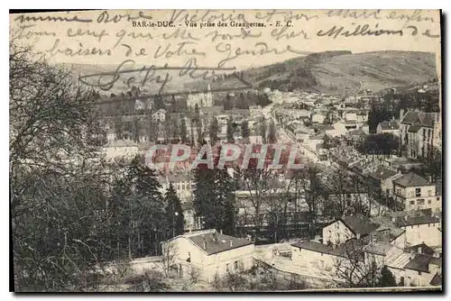 Cartes postales Bar le Duc Vue prise des Grangettes