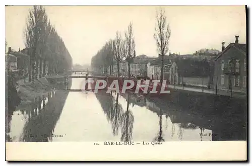 Cartes postales Bar le Duc Le Quais