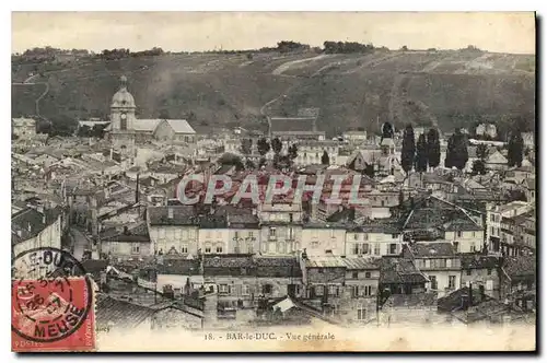 Cartes postales Bar le Duc Vue generale