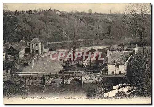 Ansichtskarte AK Les Alpes Mancelles Saint Ceneri Vue sur la Sarthe